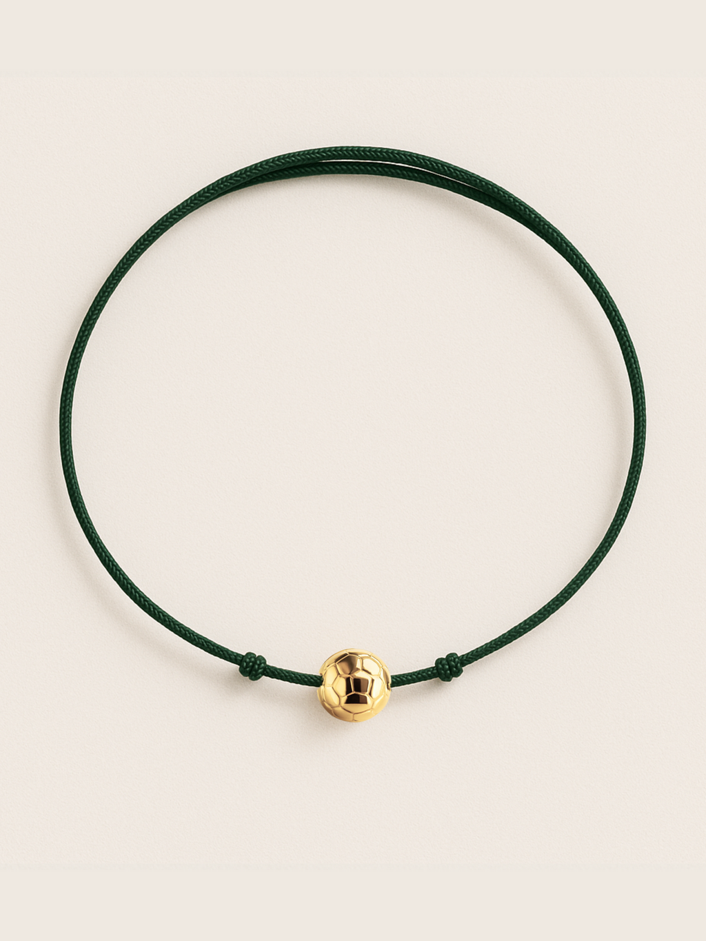 Bracelet Football T210 - Silver 925 Gold filled 24K